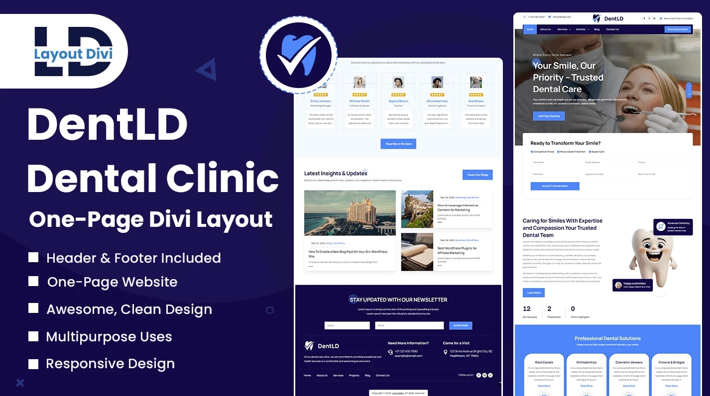 DentLD-Dental-Clinic-One-Page-Divi-Layout-Featured-Image.webp