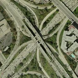 orthoimage, 4 level interchange, LA Calif.jpg